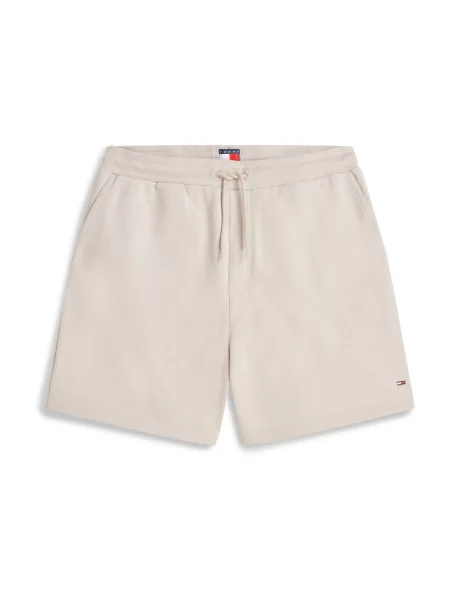 Tommy Jeans Pantaloni ecru bej