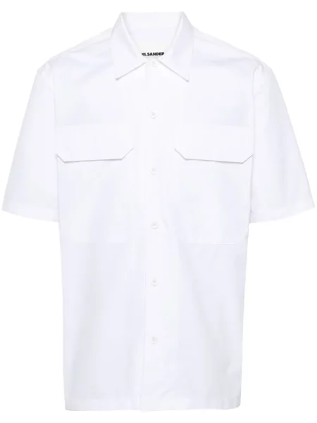 Cămașă Jil Sander scurtă alb