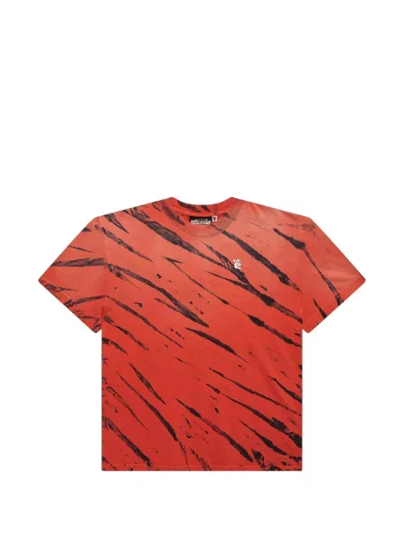 Tricou Hellstar cu legături roșu