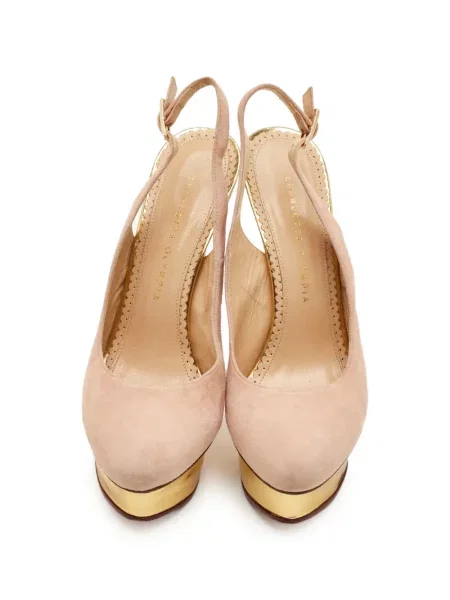 Platform talpú körömcipő Charlotte Olympia