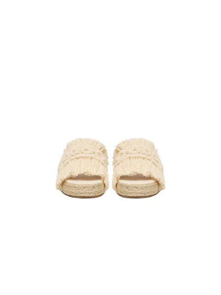 DeeZee Espadrile Écru
