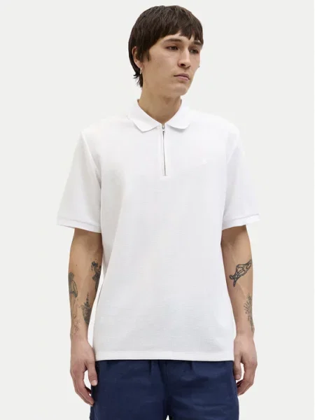Jack & Jones Polo majica Austin bela
