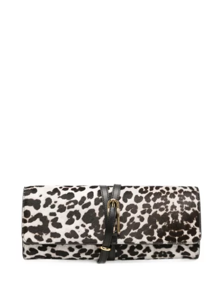 Geantă plic Liffner cu imagine cu model leopard