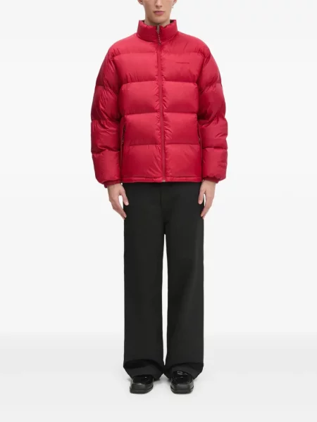 Zateplená bunda This Is Never That s potiskem červená