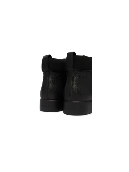 Calvin Klein Bakancs Hybrid City Lug Mid Boot F Lth fekete
