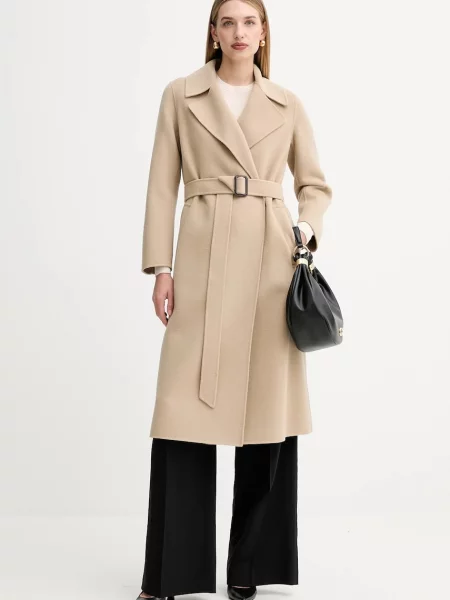 Вовняний светр Fracomina легкий помаранчевий