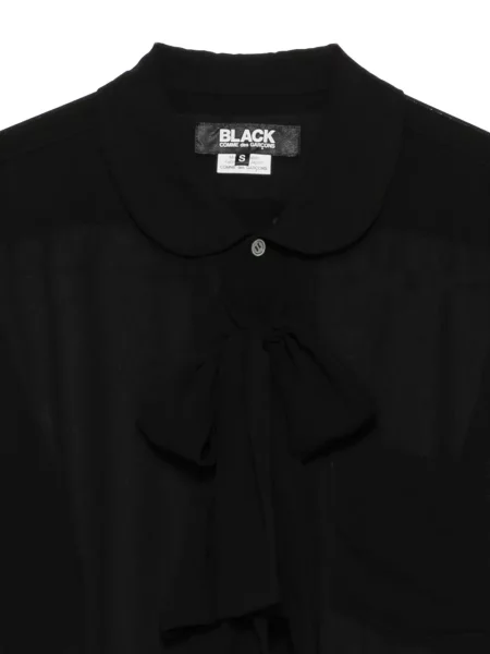 Cămașă Black Comme Des Garçons cu funde negru