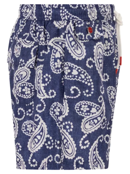 Șnur de strângere slip de baie Kiton albastru
