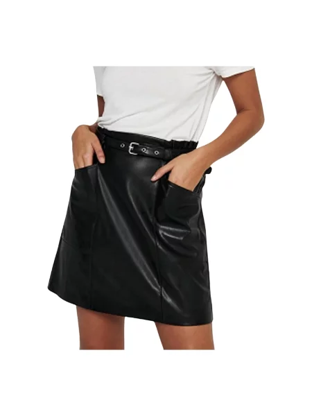 Spódnica midi Only czarna