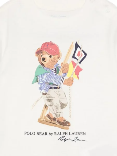 Поло тениска Polo Ralph Lauren бяло