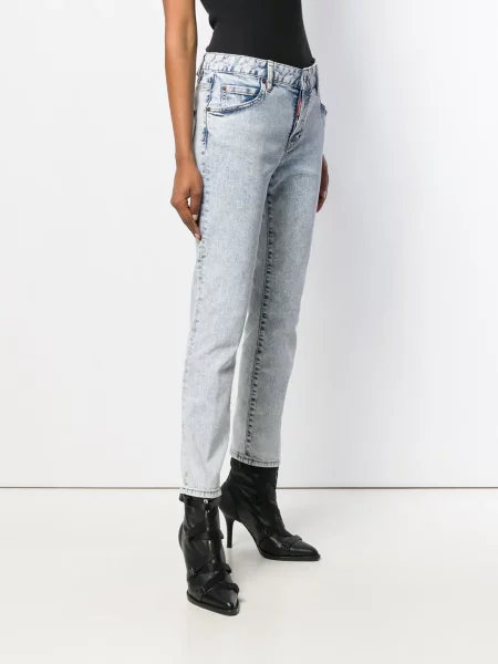Blugi drepți Dsquared2 albastru