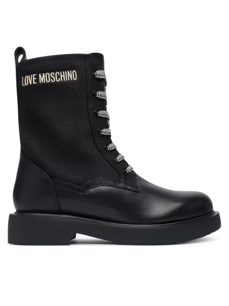 Gležnjarji LOVE MOSCHINO črna