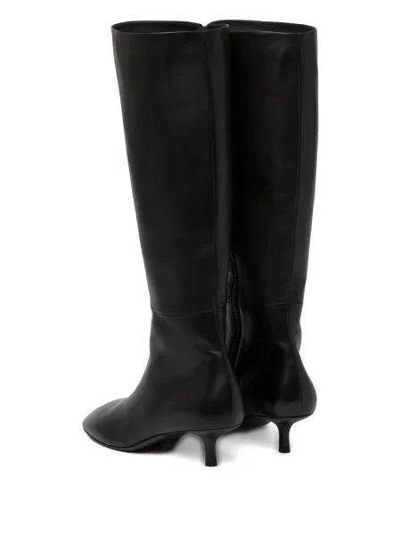 Botine Marsell din piele negru