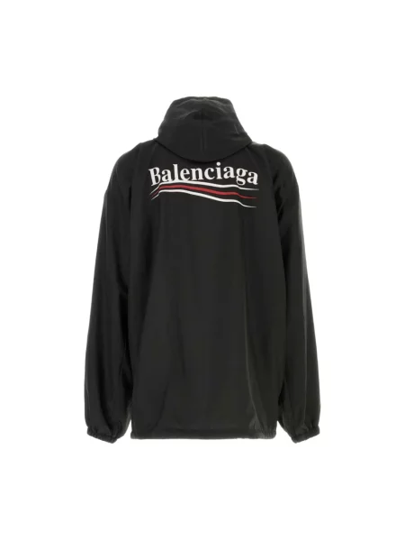 Kurtka Balenciaga z kapturem czarna
