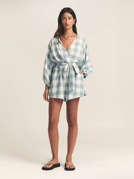 St MRLO Salopeta Maya albastru fumuriu / deschis gri