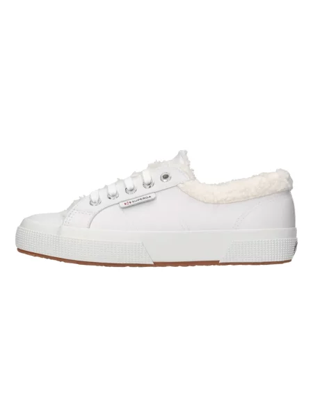 Sneakersy Superga 2750 skórzane białe