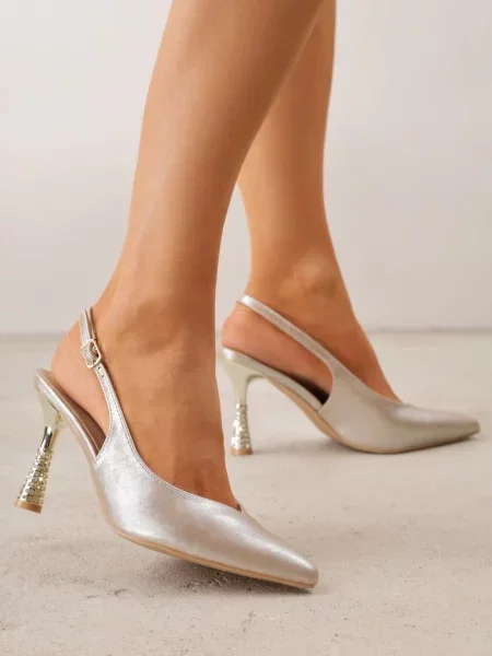 Pantofi stiletto Kissacia Aurii