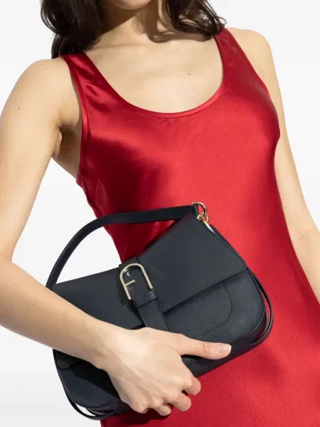 Shopperka Furla niebieska