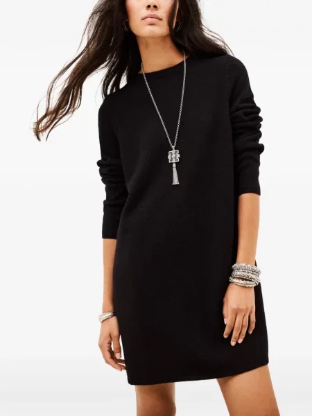 Rochie mini Ba&sh tricotate negru
