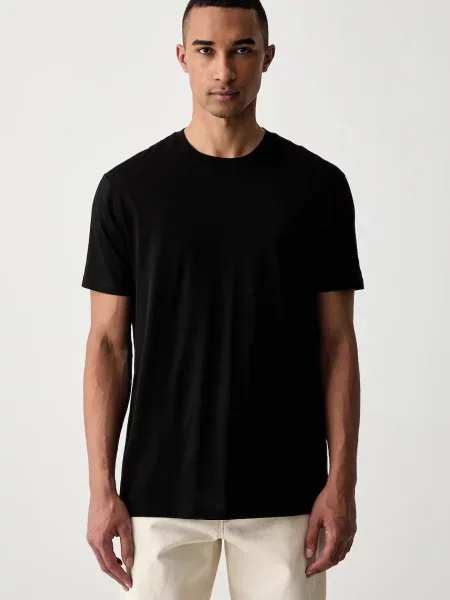 Armani Exchange tricou pentru bărbați din negru