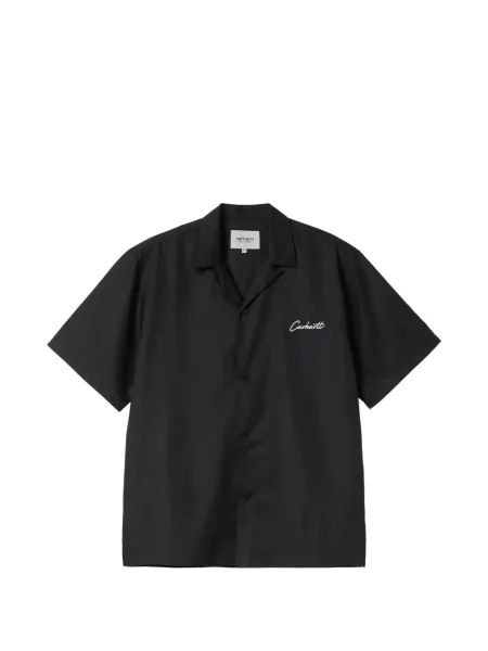 Košeľa s krátkym rukávom Carhartt Wip čierna