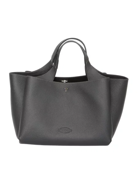 Shopperka Tod's skórzana czarna