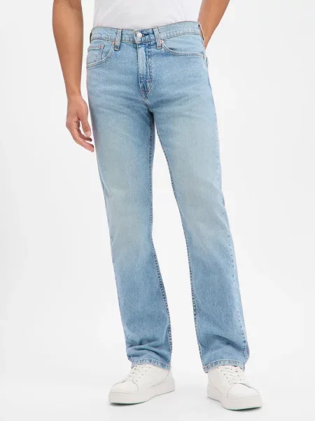 Levi's Dżinsy Regular Straight Mężczyźni jednolity niebieski