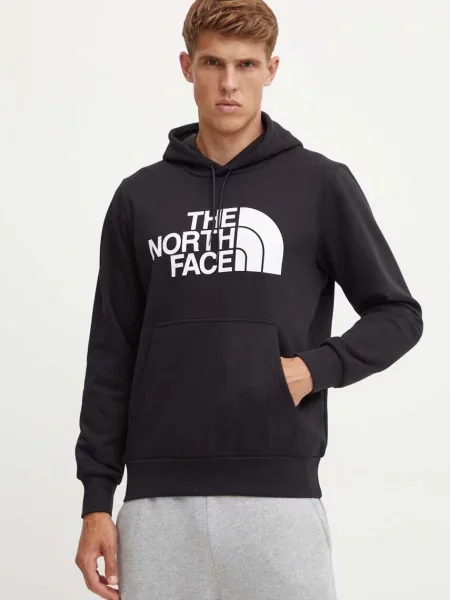 Hanorac cu glugă The North Face cu glugă negru