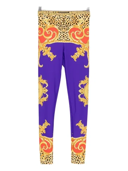 Leggings Versace galben