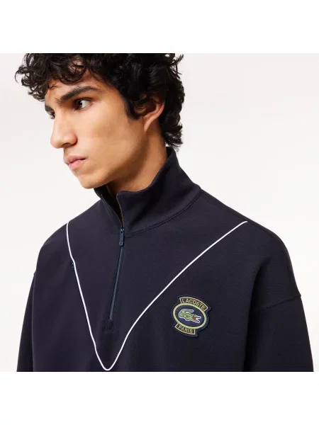 Lacoste Bluza Lacoste granatowa