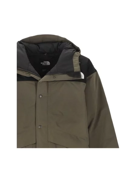 Kurtka puchowa The North Face zielona