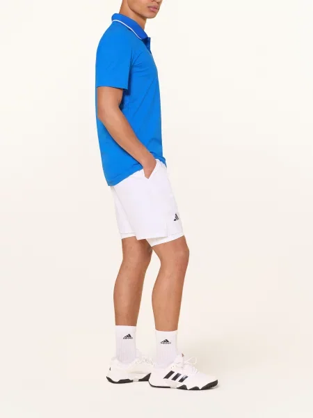 Adidas Tenisové Šortky 2 V 1 Tennis Climacool / černá bílá