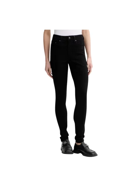 Jeansy skinny Levi's 721 z wysoką talią czarne