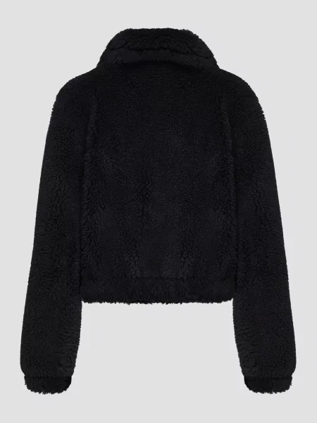Шуба Moschino чорний