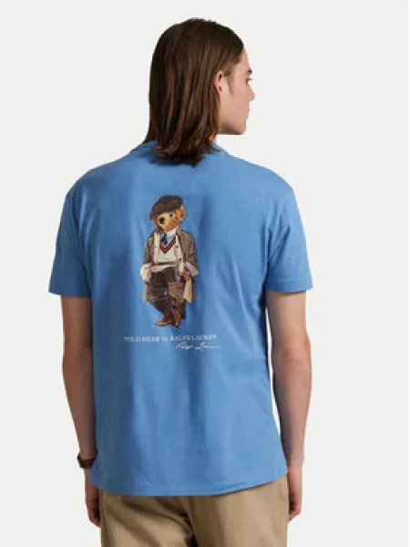 Polo Ralph Lauren Marškinėliai Custom mėlyna