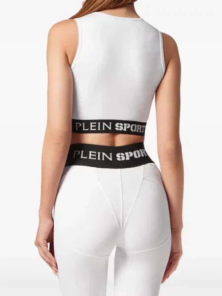 Športový top Plein Sport biela