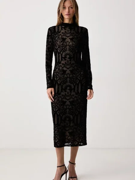 Fracomina rochie negru