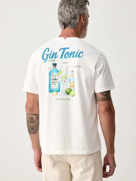 Saint Barth tricou pentru femei din alb