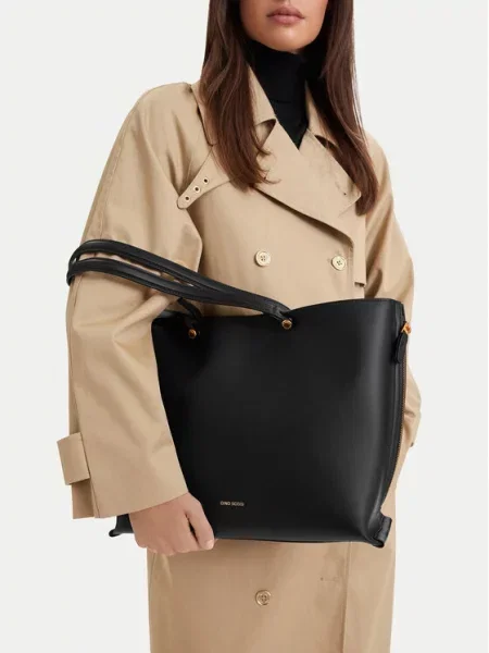 GINO ROSSI Táska fekete