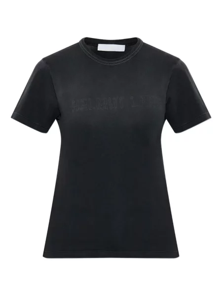 Koszulka Helmut Lang z nadrukiem czarna