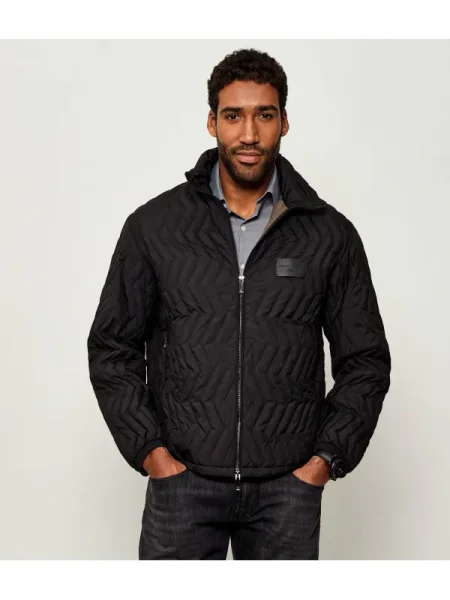 Emporio Armani Geacă de puf negru
