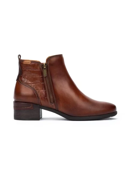 Buty do kostki Pikolinos skórzane brązowe