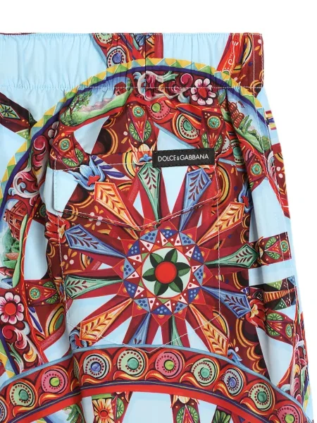 Kąpielówki dziecięce Dolce And Gabbana niebieskie