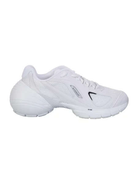 Sneakersy Givenchy skórzane z siateczki białe