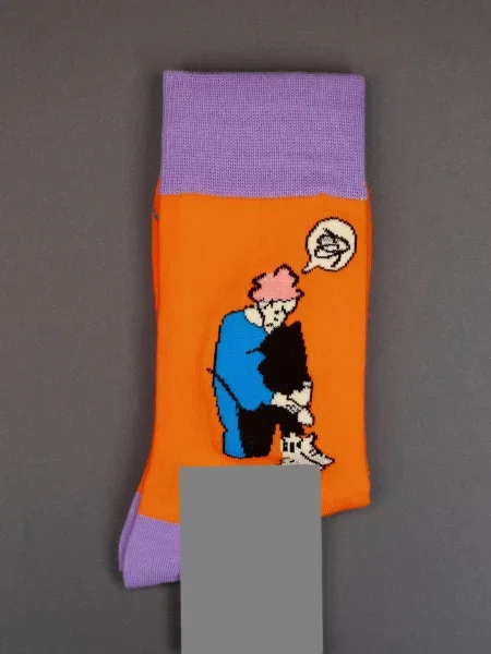 ISSA Plus Шкарпетки Без підкладки помаранчевий