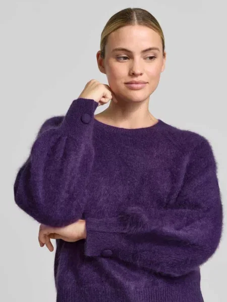 Sweter w kroju regular fit z mieszanki kaszmiru z dodatkiem wełny Herzen's