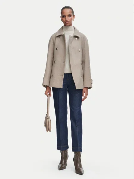 Rinascimento Volneni plašč bež