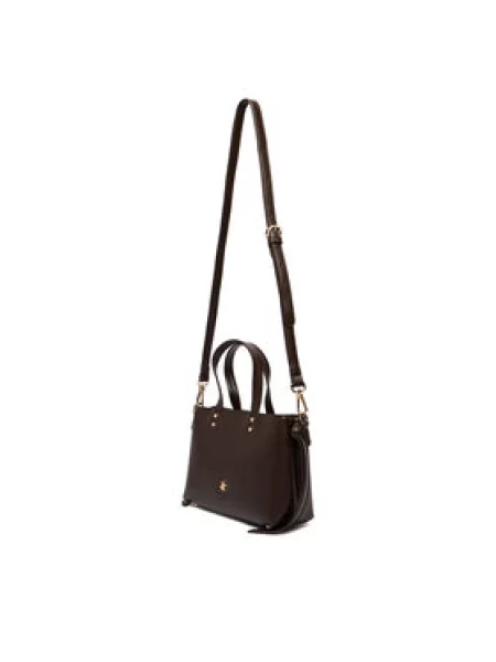 Ročna torba Beverly Hills Polo Club Temno rjava