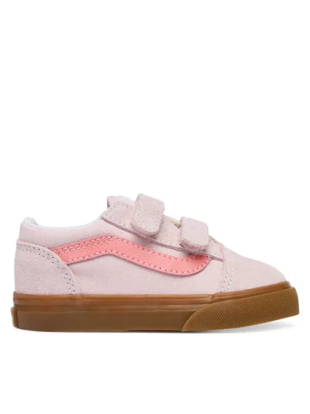 Tenisice Vans Old Skool V Svijetlo roza bijela