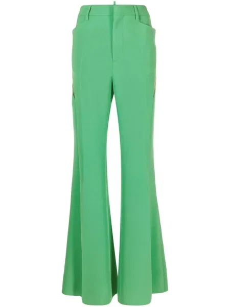 Pantaloni Dsquared2 plasă verde